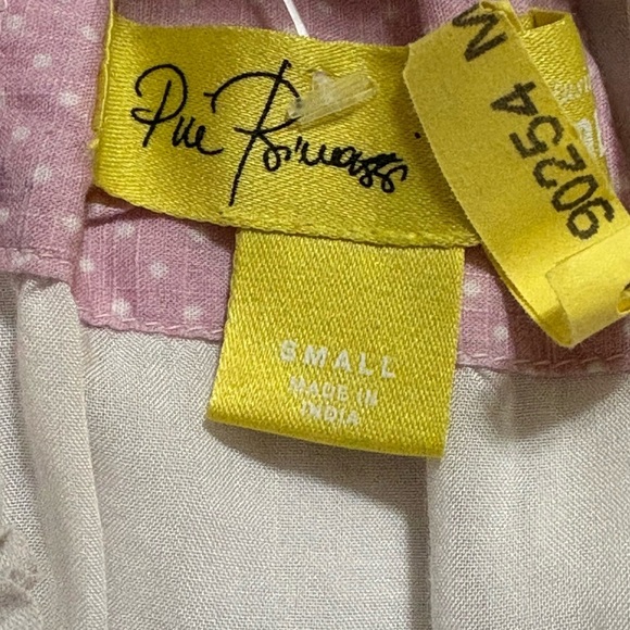 Anthropologie Maeve Pia Binazzi Tiered Off The Shoulder Dress in Novelty - SMALL - Picture 15 of 16